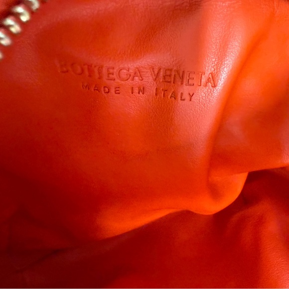 NWT Orange Bottega Veneta Mini Jodie Dark - Picture 13 of 17